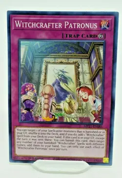 Yugioh: Witchcrafter Patronus MP21-EN085 1st Edition - NM/M - Image 1