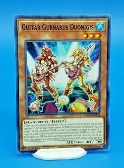 Yugioh Guitar Gurnards Duonigis BLVO-EN034 1st Edition - Near Mint - Image 1