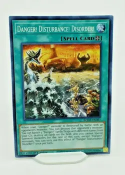 Yugioh Danger! Disturbance! Disorder! BODE-EN097 1st Edition - NM/M - Image 1
