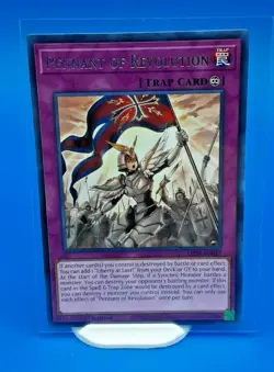 Yugioh Pennant Of Revolution LED8- EN027 1st Edition Rare - Near Mint - Image 1