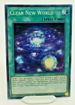 Yugioh: Clear New World BACH-EN062 1st Edition - NM/M - Image 1