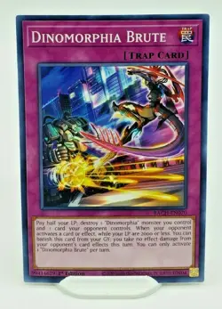 Yugioh Dinomorphia Brute BACH-EN070 1st Edition - NM/M - Image 1