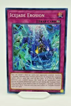 Yugioh Icejade Erosion BACH-EN066 1st Edition - NM/M - Image 1