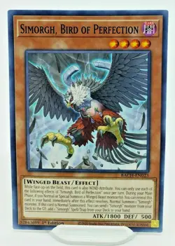 Yugioh: Simorgh, Bird Of Imperfection BACH-EN023 1st Edition - NM/M - Image 1
