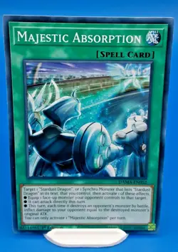 Yugioh Majestic Absorption DAMA-EN052 1st Edition - Near Mint - Image 1