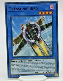 Yugioh: Transonic Bird BODE-EN037 1st Edition - NM/M - Image 1