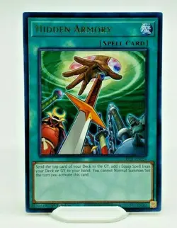 Yugioh: Hidden Armory GRCR-EN054 1st Edition Rare- NM/M - Image 1