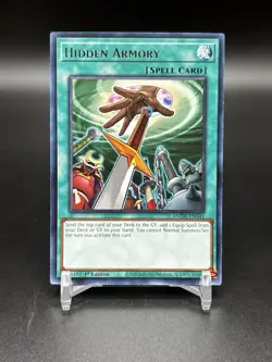 Yugioh: Hidden Armory GRCR-EN054 1st Edition Rare- NM/M - Image 1
