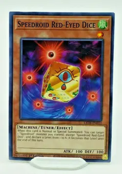Yugioh Speedroid Red-Eyerd Dice LED8-EN012 1st Edition - NM/M - Image 1
