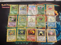 100% Complete Jungle Set 64/64 WOTC Vintage Pokemon Cards HOLO 1999 - Image 5