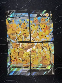 Pikachu V-Union - SWSH139-142 - Pokemon TCG: Celebrations Promo 4 Card Set - Image 1