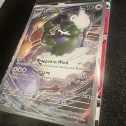 Pokemon White Flare Pokemon Center Stamped Tornadus ETB Promo Sealed - Image 2