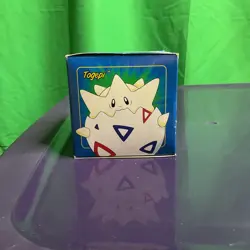Nintendo Pokemon Burger King Trading Card Gold Plated 23k Blue Togepi Sealed - Image 1