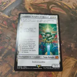Summon: Knights of the Round - Final Fantasy - Near Mint MTG Card - Image 1