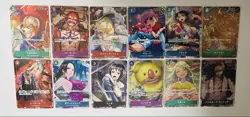 One Piece Card Box Purchase Bonus Promo 12 Types Complete Set - Image 1