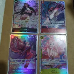 Onepiece Card Game Master'S And Disciples' Bonds Sr Set Of 4 - Image 1