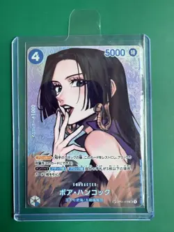 One Piece Card Boa Hancock Sr Sp Op01-078 - Image 1