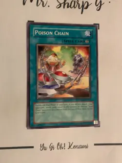 POISON CHAIN - CSOC-EN053 ENGLISH Yu-Gi-Oh! CARD GAME COMMON KONAMI 2008 - Image 11