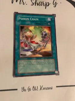 POISON CHAIN - CSOC-EN053 ENGLISH Yu-Gi-Oh! CARD GAME COMMON KONAMI 2008 - Image 12
