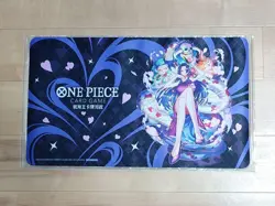 Super Rare One Piece Card Official Hancock Play Mat 100 Cards In The World - Image 1