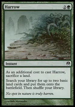 Harrow - Light Play MTG Duel Decks: Phyrexia vs The Coalition - Image 1