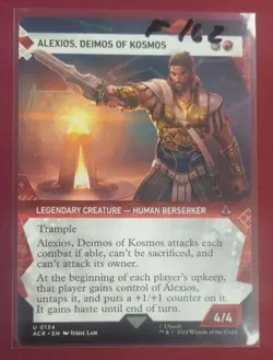 MTG Assassin's Creed U Alexios, Deimos of Kosmos #0134 - Image 1