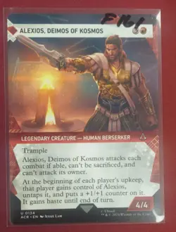 MTG Assassin's Creed U Alexios, Deimos of Kosmos #0134 - Image 1