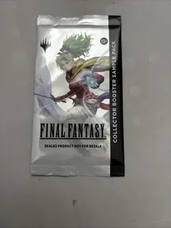 FINAL FANTASY Collector Booster 2 Card SAMPLE PACK MTG Magic The Gathering - Image 1