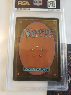 Howl from Beyond (141) Fourth Edition Psa DNA Certified Mark Poole Authentic MTG - Image 4