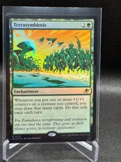 Terrasymbiosis #210 Foil MTG Edge of Eternities NP SHIPS NOW Nice - Image 1