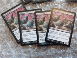 Magic The Gathering Rats Collection Lot 17 Card Black 3 Old MTG Carrion Ravenous - Image 3