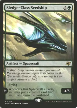 MTG Sledge-Class Seedship (0208) *Non-Foil* Base Rare Edge Of Eternities NM/MT - Image 1
