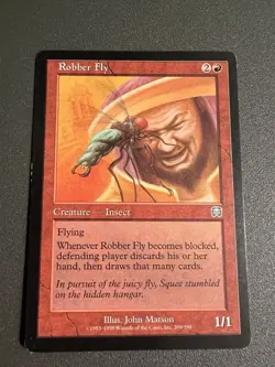 Robber Fly #209 (MP) Mercadian Masques Magic MTG - Image 1