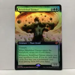 MTG Bristlebud Farmer Foil Magic: The Gathering OTJ The Big Score #0082 - Image 1