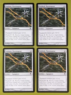 Vulshok Morningstar x4 Darksteel 4x Playset Magic the Gathering MTG - Image 1