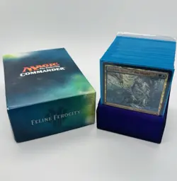 MTG 2017 Feline Ferocity Commander Deck Magic Gathering English Never Played! 🔥 - Image 1