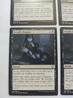 Deadly Dispute Adventures in the Forgotten Realms Playset MTG - Image 5