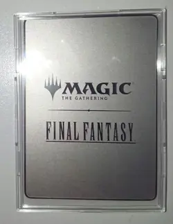MTG Sephiroth, One-Winged Angel Crest Stainless Token Magic War Festival Japan - Image 3