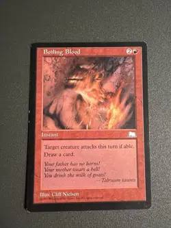 MTG - Weatherlight - Boiling Blood - MP - Image 1