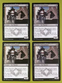 Merciless Executioner x4 Fate Reforged 4x Playset Magic the Gathering MTG - Image 1