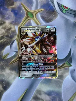 Solgaleo GX 89/149 Pokemon Sun & Moon Base Set Full Art Ultra Rare TCG - Image 1