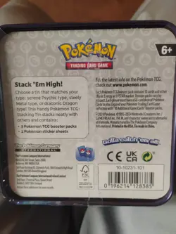 Pokemon TCG: Stacking Tins (3 Booster Packs Inside) Factory Sealed - Image 3