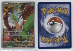 Tropius Illustration Rare Pokemon SV02: Paldea Evolved #195 e3m - Image 3