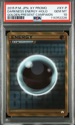 PSA10 Darkness Energy BREAK Promo Pokemon Card Japanese - Image 1