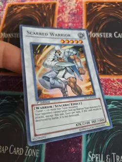 Yugioh Scarred Warrior PRC1-EN013 Super Rare 1st Edition Near Mint - Image 2