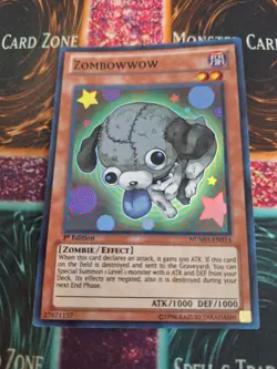 Yugioh Zombowwow NUMH-EN014 Super Rare 1st Edition Near Mint - Image 1