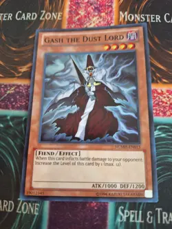 Yugioh Gash the Dust Lord NUMH-EN015 Super Rare 1st Edition Near Mint - Image 1