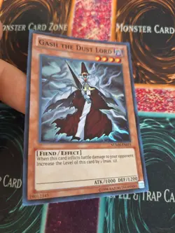 Yugioh Gash the Dust Lord NUMH-EN015 Super Rare 1st Edition Near Mint - Image 2