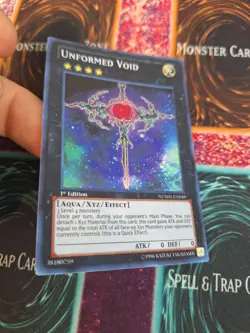 Yugioh Unarmed Void NUMH-EN049 Super Rare 1st Edition Near Mint - Image 2