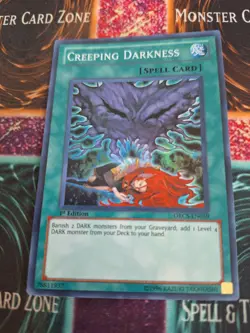 Yugioh Creeping Darkness ORCS-EN059 Super Rare 1st Edition Near Mint - Image 1